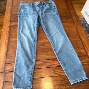 Aeropostale high-rise blue jean jeggings  size 8